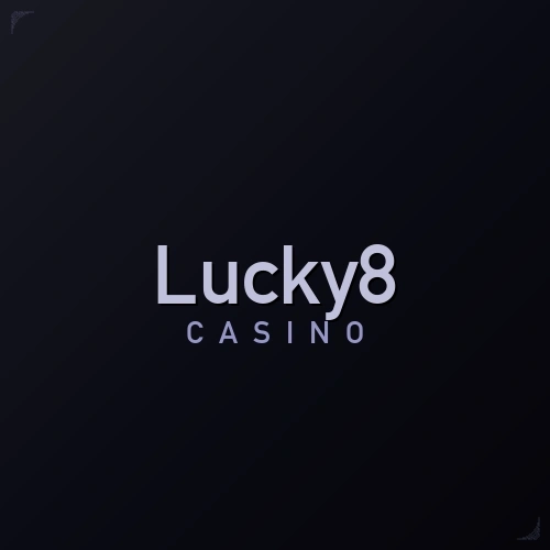 Interface utilisateur du casino Lucky8 montrant les jeux et promotions