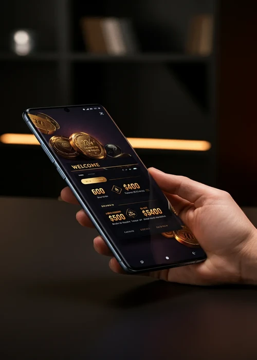 Plateforme Lucky8 avec interface de jeu moderne et bonus exclusifs