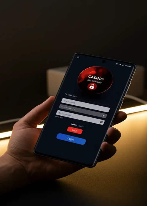 Formulaire de connexion Lucky8 sécurisé avec options OAuth