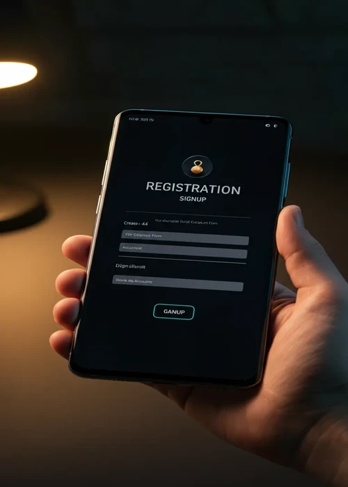 Formulaire d'inscription Lucky8 rapide en quelques étapes